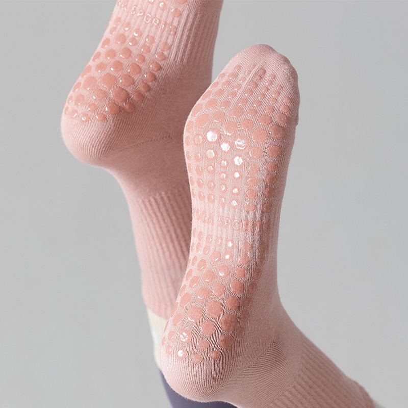 Cloud-Soft Pilates-strumpor med grepp