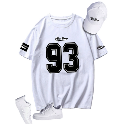 T-shirt för män med grafiskt tryck