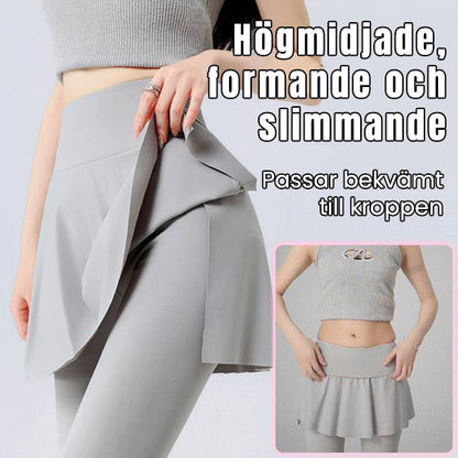 2026 Fake Tvådelade bantande & höftlyftande smala yogabyxor✨