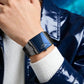 ⌚ 50% RABATT! 🏎️ Racingklocka för Herrar – Lyxig Sportsklocka, Exakt Kvartsur & Vattentålig Design För En Dynamisk Livsstil 💪