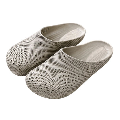 Unisex-tofflor i ventilerande nätmaterial