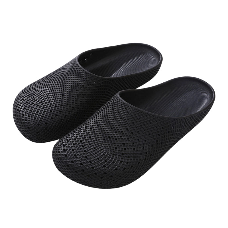 Unisex-tofflor i ventilerande nätmaterial