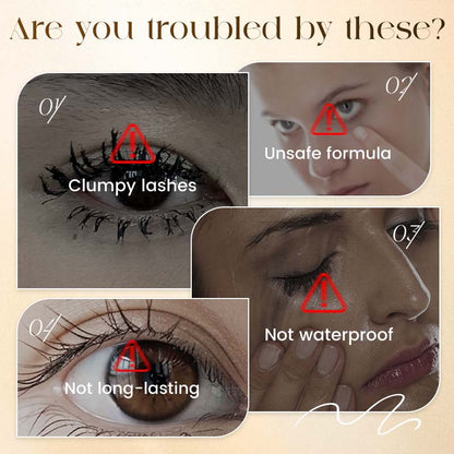 ✨ 50% rabatt 💖 Vattentät mascara för längre & böjda fransar 👁️ Naturlig look som håller hela dagen