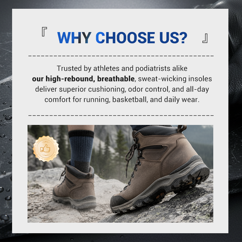 👟 50% RABATT! 🦶 Professionella ortopediska sportinlägg – Dämpande, bågstödjande & avlastande – perfekta för löpning, vandring eller långa arbetsdagar 🏃‍♂️