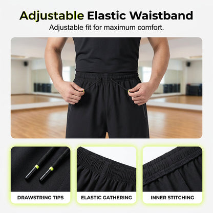 📢📢Superprisvärt – får du 3 stycken på en gång⏰Sommar-sportshorts med snabbtorkande material för män