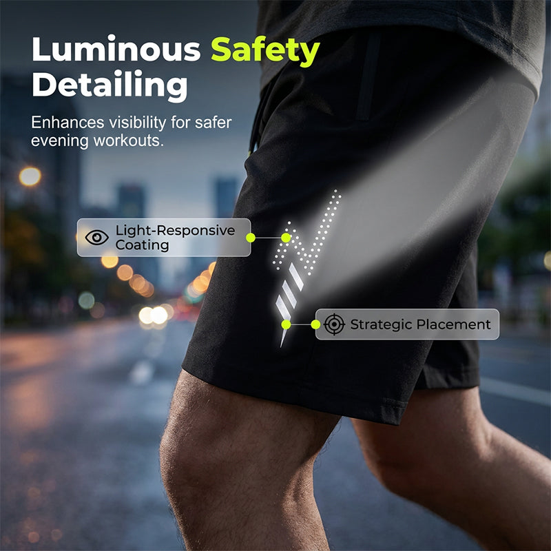 📢📢Superprisvärt – får du 3 stycken på en gång⏰Sommar-sportshorts med snabbtorkande material för män
