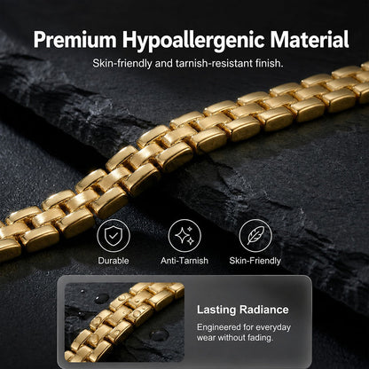 ✨ BEGRÄNSAD TID: 50 % RABATT! ✨ Geometriskt länkararmband – minimalistiskt, modernt, elegant 🔷