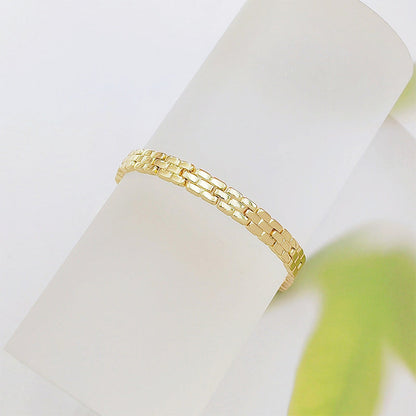 ✨ BEGRÄNSAD TID: 50 % RABATT! ✨ Geometriskt länkararmband – minimalistiskt, modernt, elegant 🔷