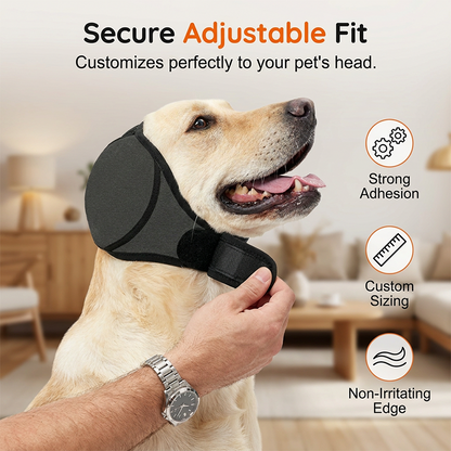 Vattentät lugnande luvtröja för hund