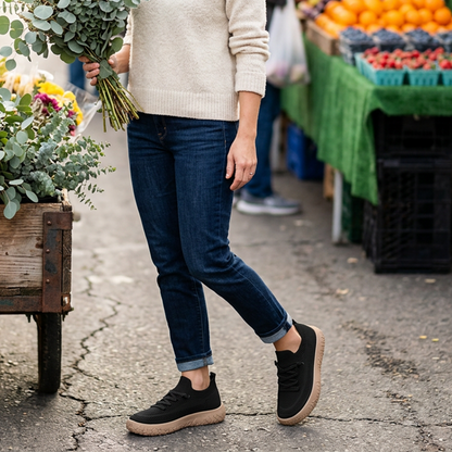 ⏳ Begränsad tid – 50 % rabatt! ⏰ Dam lätta & andningsbara mesh-sneakers – perfekta för vardag & promenader 👟✨