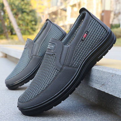 👟 50 % RABATT NU! 🌬️ Lätta och luftiga hela dagen – andningsbara slip-on-skor i mesh för män med bekväm passform – perfekt för vardag och semester ☀️