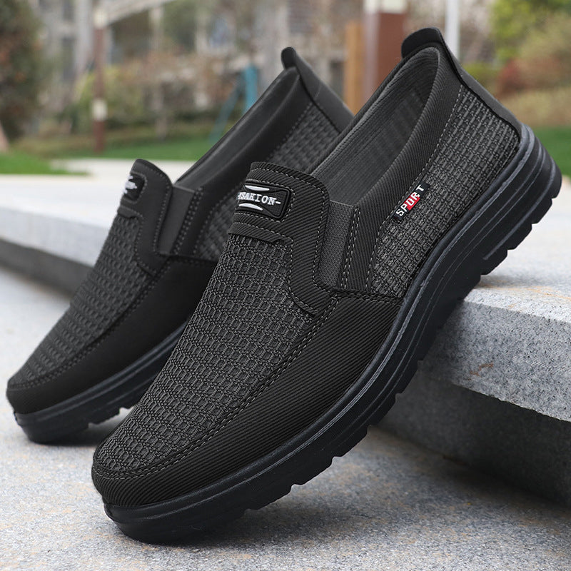 👟 50 % RABATT NU! 🌬️ Lätta och luftiga hela dagen – andningsbara slip-on-skor i mesh för män med bekväm passform – perfekt för vardag och semester ☀️