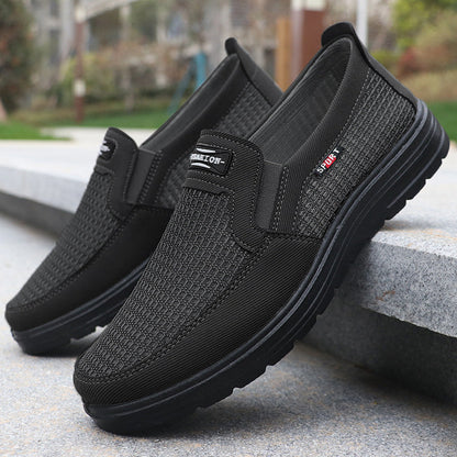 👟 50 % RABATT NU! 🌬️ Lätta och luftiga hela dagen – andningsbara slip-on-skor i mesh för män med bekväm passform – perfekt för vardag och semester ☀️