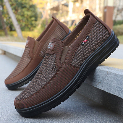 👟 50 % RABATT NU! 🌬️ Lätta och luftiga hela dagen – andningsbara slip-on-skor i mesh för män med bekväm passform – perfekt för vardag och semester ☀️