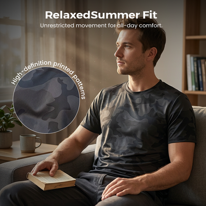 🔥 Sista dagen! 50 % rabatt på Quick Dry Camouflage-sport-T-shirt för herrar 🌿 Andningsbar och lätt, perfekt för träning, friluftsliv och vardagsbruk