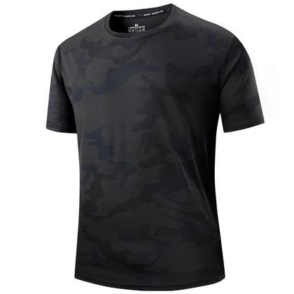 🔥 Sista dagen! 50 % rabatt på Quick Dry Camouflage-sport-T-shirt för herrar 🌿 Andningsbar och lätt, perfekt för träning, friluftsliv och vardagsbruk