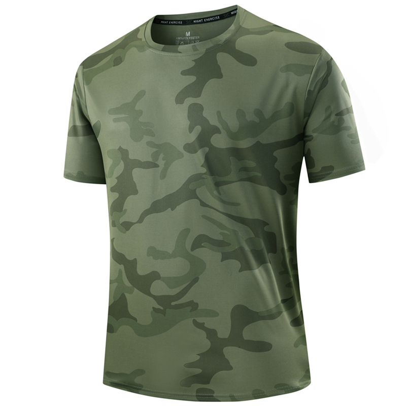 🔥 Sista dagen! 50 % rabatt på Quick Dry Camouflage-sport-T-shirt för herrar 🌿 Andningsbar och lätt, perfekt för träning, friluftsliv och vardagsbruk