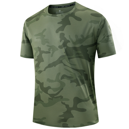 🔥 Sista dagen! 50 % rabatt på Quick Dry Camouflage-sport-T-shirt för herrar 🌿 Andningsbar och lätt, perfekt för träning, friluftsliv och vardagsbruk