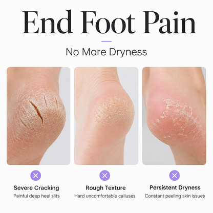 🩷KÖP 1, FÅ 1 GRATIS🩷Fuktgivande fotmask, exfolierande silikonstrumpor, strandskyddsstrumpor👣