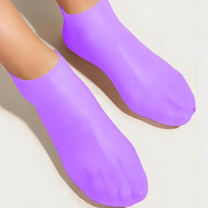 🩷KÖP 1, FÅ 1 GRATIS🩷Fuktgivande fotmask, exfolierande silikonstrumpor, strandskyddsstrumpor👣