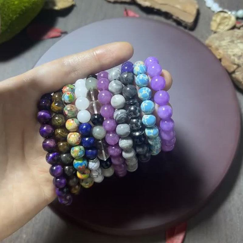 Natursten Pärlarmbandarmband