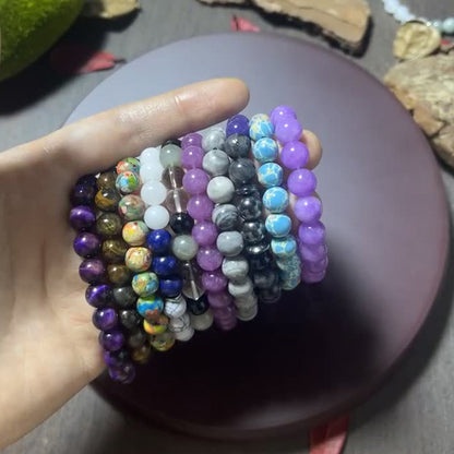 Natursten Pärlarmbandarmband