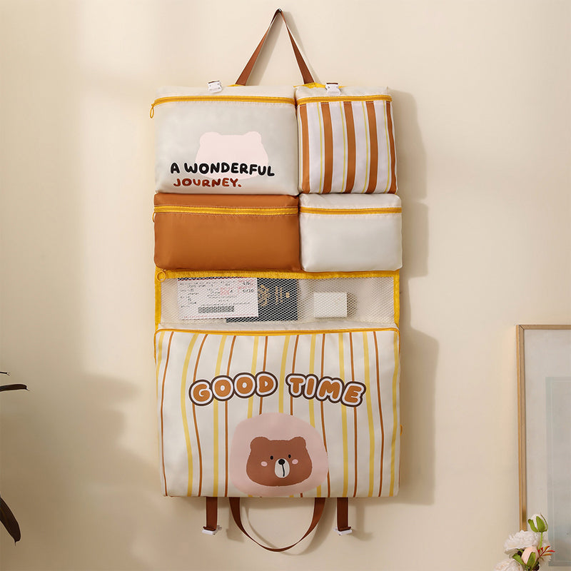 🧳 Slipp kaos i resväskan – 7-i-1 reseorganizer som håller allt på sin plats
