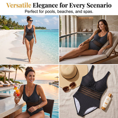 🖤 50% RABATT! 🤍 Prickig baddräkt för damer – Trendig badplagg för sommar och strand 👙