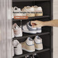 👟 50 % RABATT NU! 🏠 Flerskiktat skoställ – 360° dammskydd, stabilt & platsbesparande med avtagbara hyllplan ✨