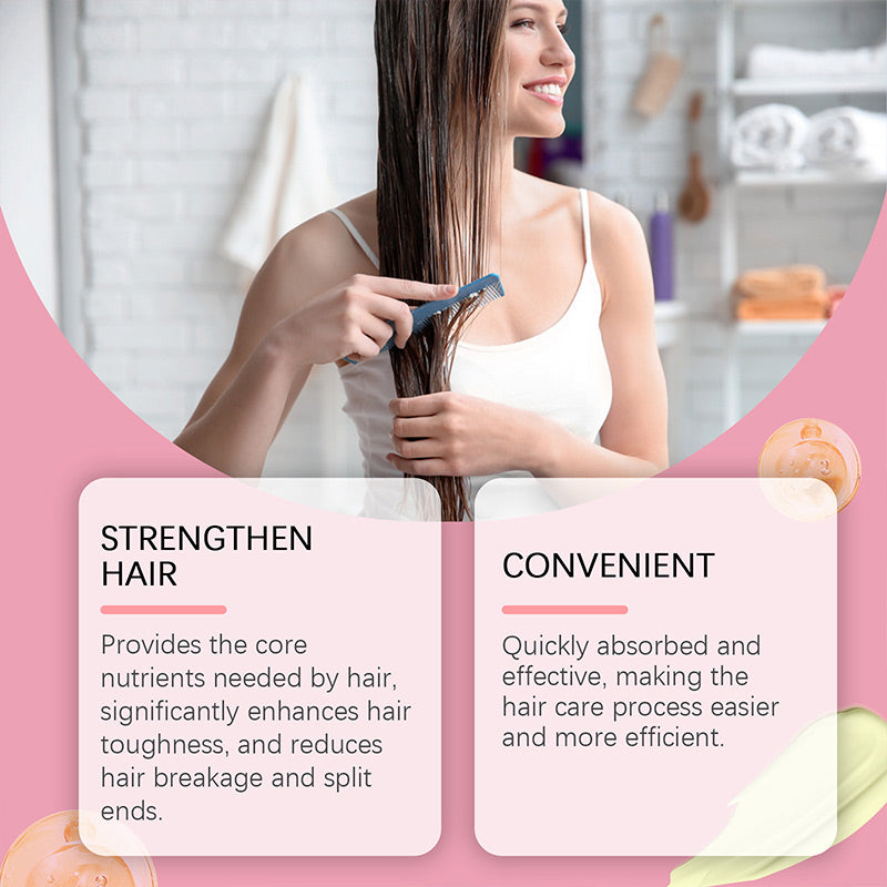💆‍♀️ 50% RABATT NU! Hydrating Nourishing Repair Hair Mask – djupreparation, återfuktning & långvarig lyster – perfekt för torrt, skadat och färgat hår ✨
