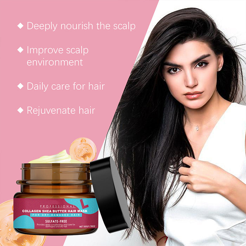 💆‍♀️ 50% RABATT NU! Hydrating Nourishing Repair Hair Mask – djupreparation, återfuktning & långvarig lyster – perfekt för torrt, skadat och färgat hår ✨
