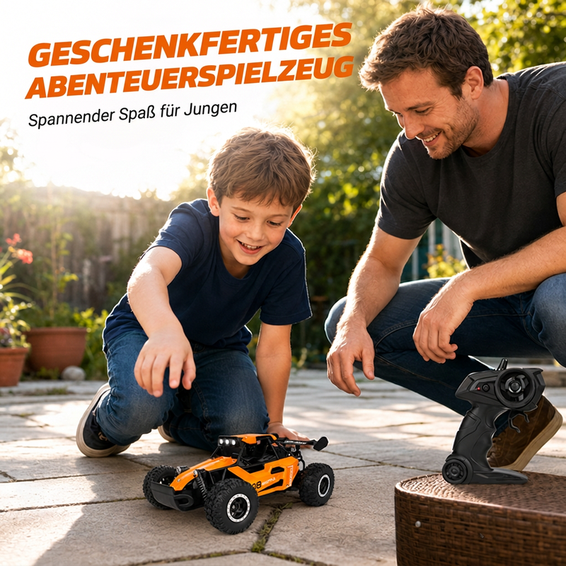🏎️ 50% RABATT NU! High-Speed RC Off-Road Vehicles – fyrhjulsdrift, stötdämpande fjädring & LED-lampor – perfekt för höghastighetsaction i grov terräng ✨