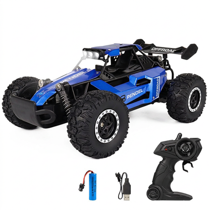 🏎️ 50% RABATT NU! High-Speed RC Off-Road Vehicles – fyrhjulsdrift, stötdämpande fjädring & LED-lampor – perfekt för höghastighetsaction i grov terräng ✨