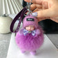 Mjuk plyschdocka keychain