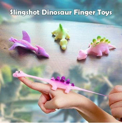 🎁Slangbella Dinosaurie Fingerleksaker