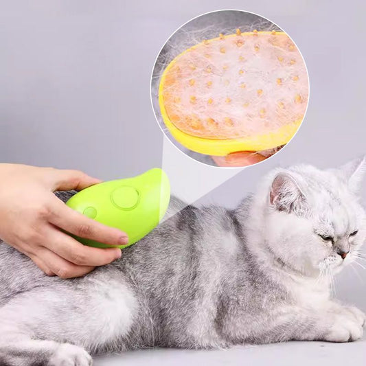 Anti-stänk kattborste med ångspray - fantastisk present
